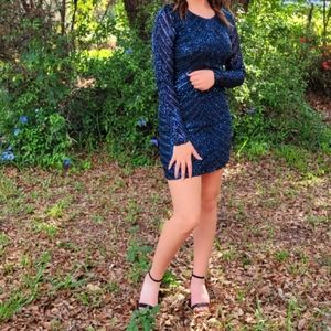 Homecoming Dress Teal Size Small